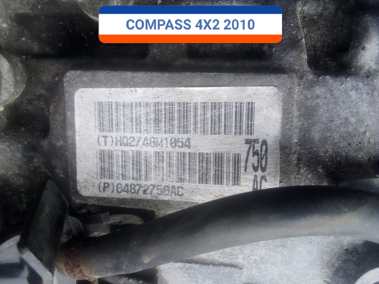 CAJA DE TRANSMICION JEEP COMPASS 4X2 2010